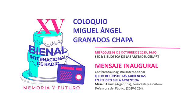 Coloquio Miguel Ángel Granados Chapa. Inauguración 