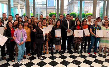 Entrega CONOCER certificados de competencia laboral a trabajadores de Bibliotecas Públicas de la Ciudad de México