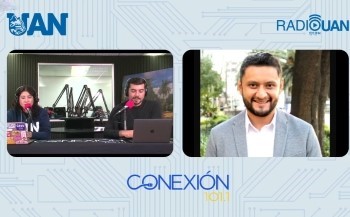 Conexión 101.1" de Radio UAN con el Dr. Salvador Percastre