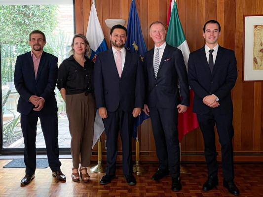 Se reúne el titular del ILCE con la Embajada de Finlandia en México