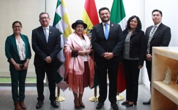 Logran acercamiento el ILCE y Bolivia para consolidar cooperación educativa y cultural