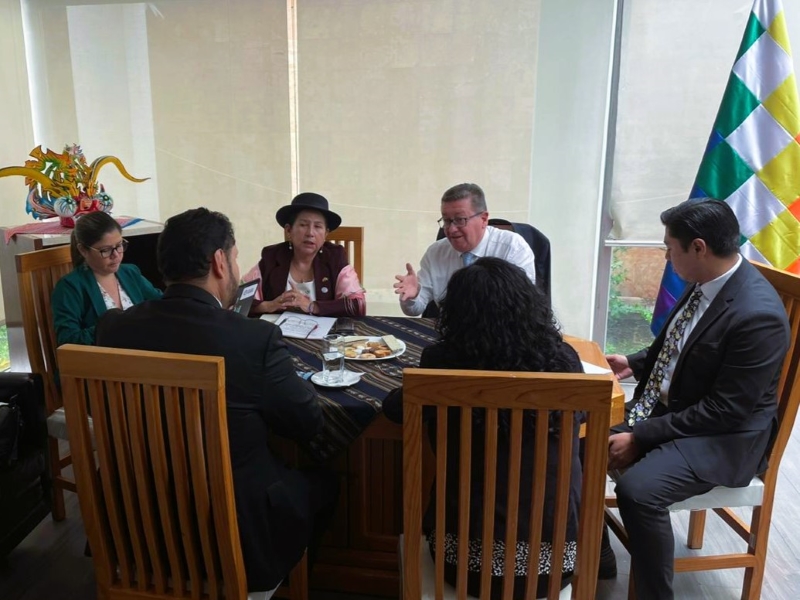 Logran acercamiento el ILCE y Bolivia para consolidar cooperación educativa y cultural
