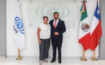 Visita oficial al ILCE de la Embajadora de Chile en México