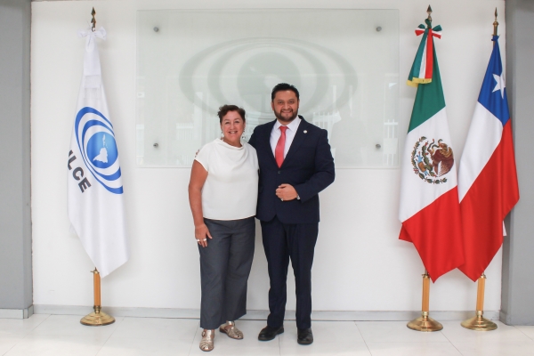 Visita oficial al ILCE de la Embajadora de Chile en México