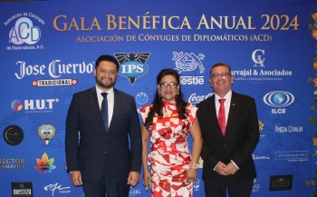 ILCE presente en la Gala Benéfica de la Asociación de Cónyuges de Diplomáticos en México