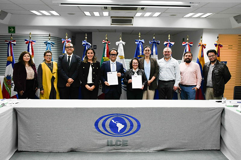 Firma del Acuerdo Marco de Colaboración entre el ILCE y la Universidad Nacional Rosario Castellanos