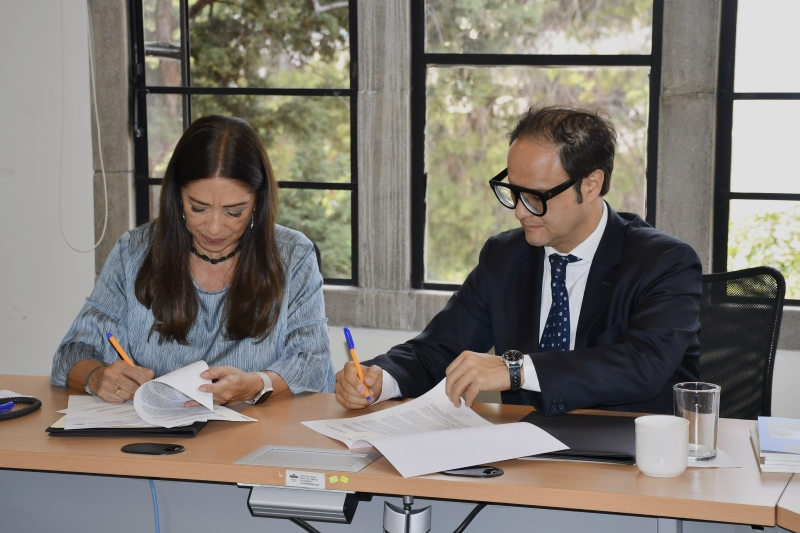 Firma de Convenio Marco de Colaboración entre el ILCE y el Instituto Mora