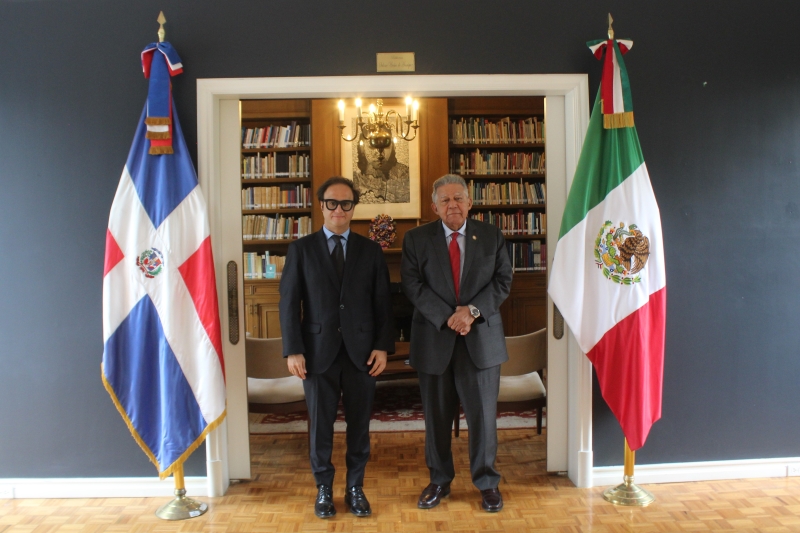 Reunión de trabajo entre el ILCE y la Embajada de la República Dominicana en México