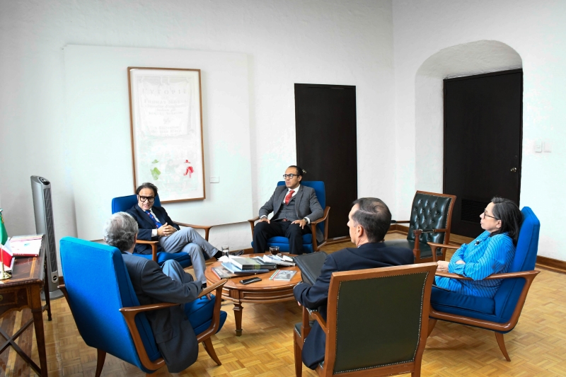 Reunión de trabajo entre el ILCE y el Instituto Matías Romero de la Secretaría de Relaciones Exteriores