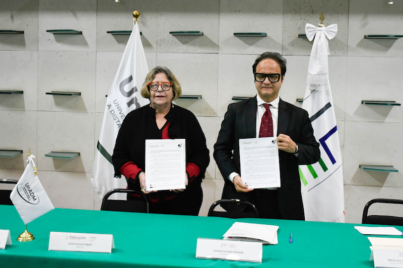 El ILCE y la UnADM firman Acuerdo Marco de Colaboración