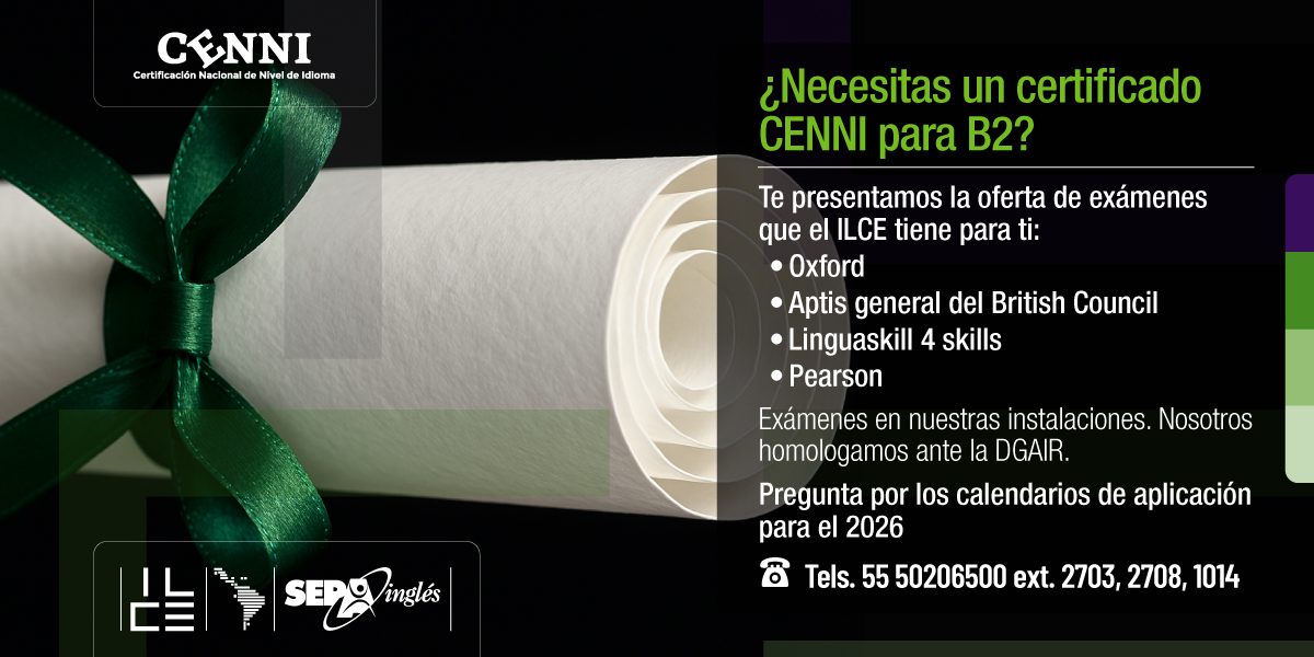 SEPA INGLES - Estudiar CENNI