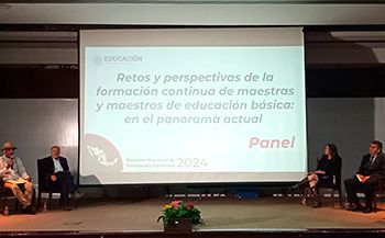 Participa ILCE en la Reunión Nacional de Formación Continua 2024
